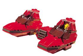 LEGO Set-Twin-Pod Cloud Car-Star Wars / Star Wars Episode 4/5/6-7119-1-Creative Brick Builders